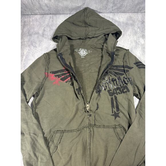 Green Rebellion Pollution Hoodie ~New M,L~ - Picture 1 of 9